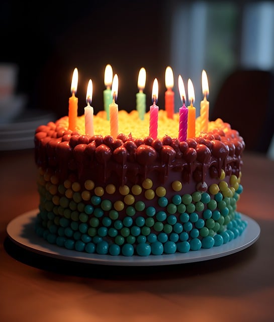 Feiern, Geburtstag, Zwischenergebnis, Torte